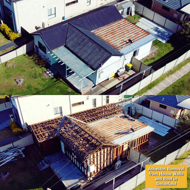 Asbestos Removal from House Walls